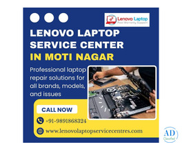 Lenovo Laptop Service Center in Moti Nagar