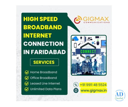 High Speed Broadband Internet Connection in Faridabad for Families