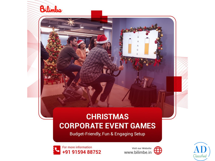 Christmas Corporate Event Games – Budget-Friendly, Fun & Engaging Setup
