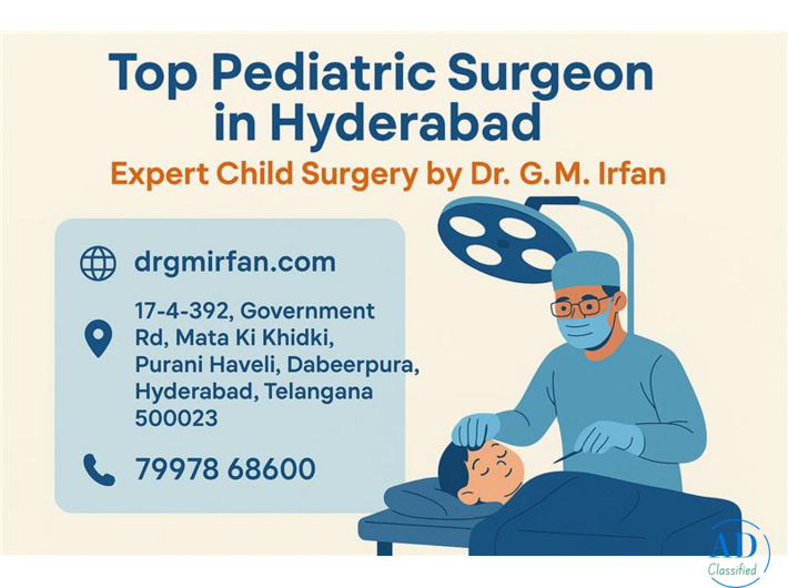 Dr. G.M. Irfan – Trusted Pediatric Surgeon in Hyderabad