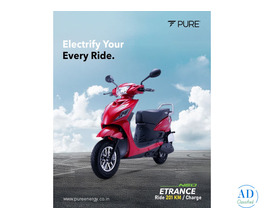 PURE EV ePluto 7G MAX Electric Scooter – Long Range, Smart Features &amp; Powerful Performance