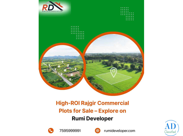 High-ROI Rajgir Commercial Plots for Sale – Rumi Developer
