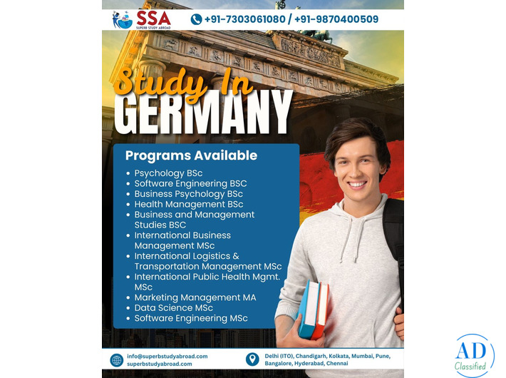 Study in Germany – Superb Study Abroad Opportunity!