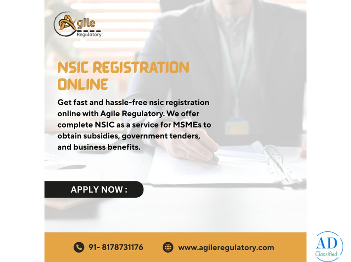 NSIC Online Registration Services for Your Business