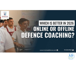 Which Is Better in 2026 – Online or Offline Defence Coaching?