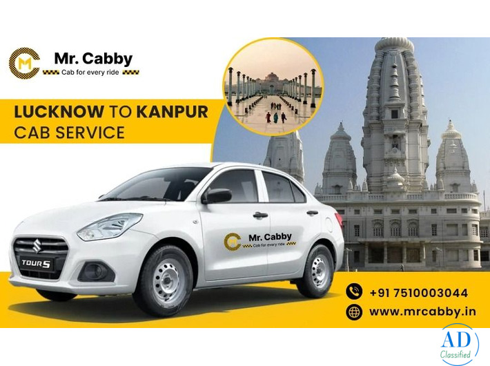 Best Lucknow to Kanpur Cab Options with Mr. Cabby Drivers