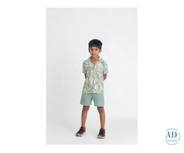 Floral Co-ord Set Boys | Stylish Cotton Cord Set for Kids