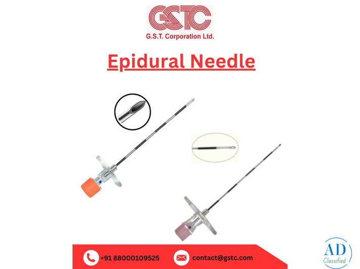 High-Quality Epidural Needle Safe & Precise Epidural Anesthesia