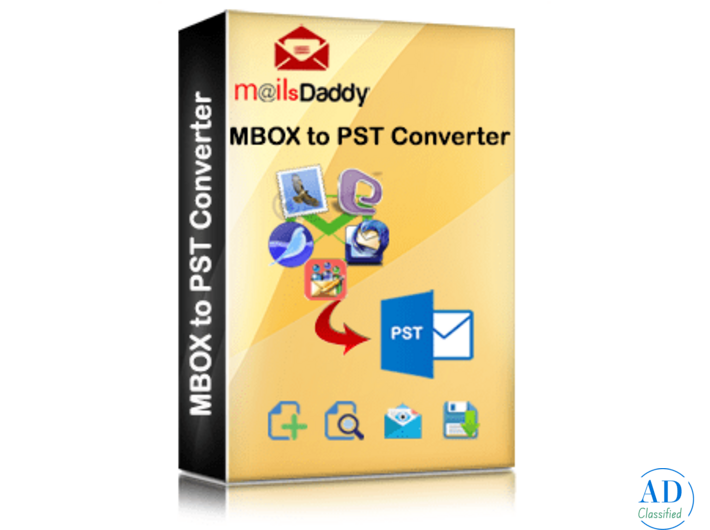 MailsDaddy MBOX to PST Converter Tool