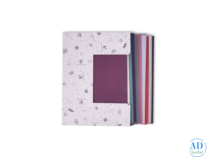 Handmade Cotton Rag Paper A4 Pack of 24 Assorted