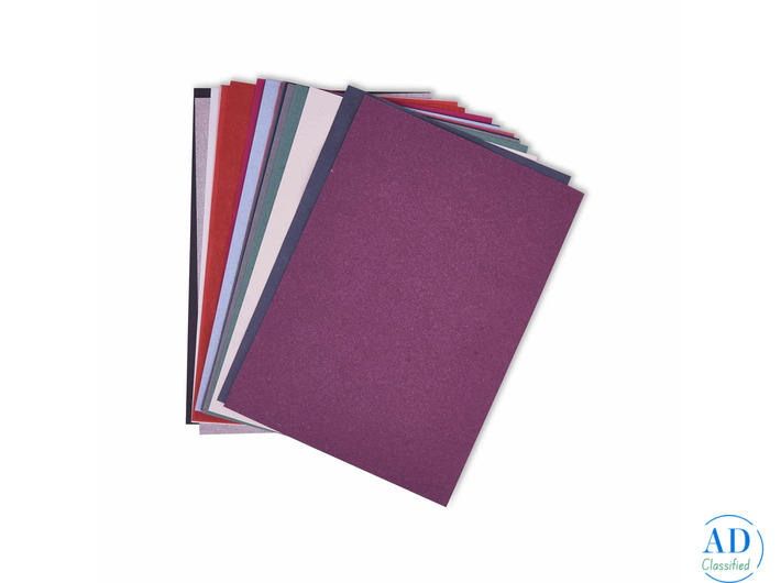 Handmade Cotton Rag Paper A4 Pack of 24 Assorted