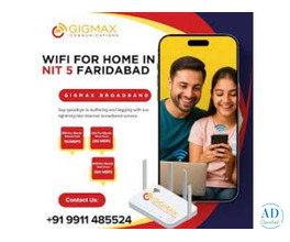 WiFi for Home in NIT 5 Faridabad at Affordable Price