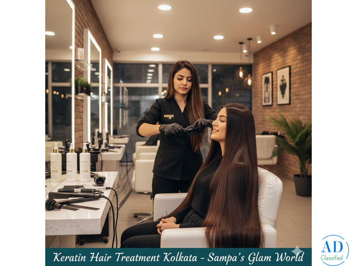 Get Smooth & Shiny Hair with Keratin Hair Treatment in Kolkata