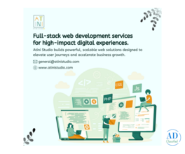 Full-stack web development services for high-impact digital experiences.