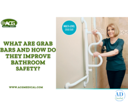 Improve Bathroom Safety with Premium Grab Bars by ACG Medical Supply