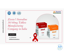 Ziosta | Stavudine 30/40mg Tablets Manufacturing Company in India
