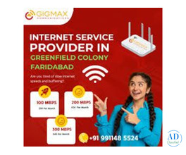 Internet Service Provider in Greenfield Colony Faridabad – High Speed