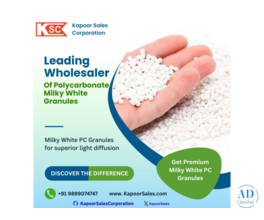 Kapoor Sales Corporation – Leading Wholesaler of Polycarbonate Milky White Granules