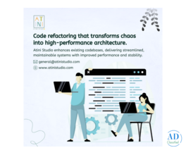 Code refactoring that transforms chaos into high-performance architecture.