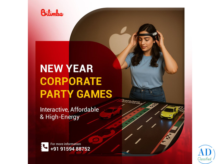 New Year Corporate Party Games – Interactive, Affordable & High-Energy