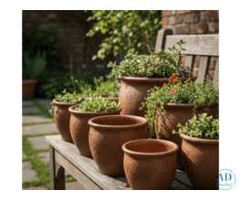Durable Mud Pots for Plants – Eco Garden Solution