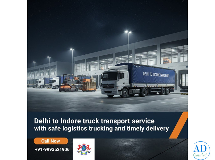 Call for Delhi to Indore Transport Service
