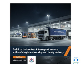 Call for Delhi to Indore Transport Service
