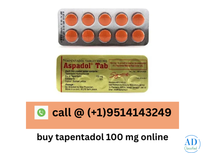 Order Tapentadol 100 mg Online Securely