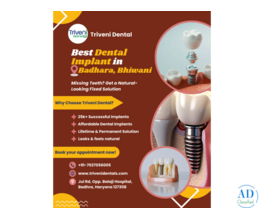 Best Doctors For Dental Implant in Badhara | Triveni Dental