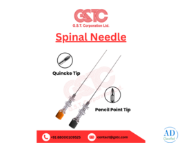 Premium Spinal Needle by GSTC — Leading Spinal Needle Exporters