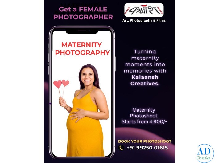 Kalaansh Creatives | Maternity Photography Services in Ahmedabad
