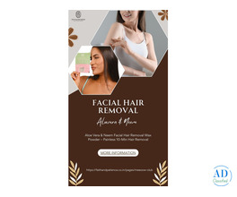 Facial Hair Removal Powder | Gentle Care by Faith and Patience