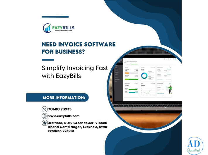 EazyBills Invoice Software for Business with Smart Billing