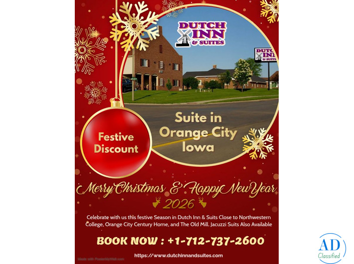 Suite in Orange City Iowa