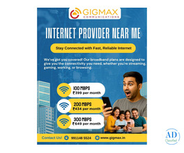 wifi fiber near me in sgm nagar Faridabad