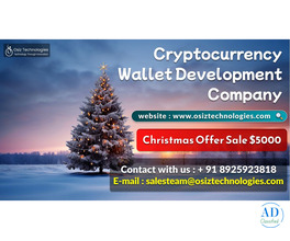 Launch Your Secure Crypto Wallet with Osiz Technologies – Christmas Special Offer $5000