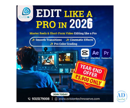 Edit Like a Pro in 2026 - Master in Graphic and Video Editing