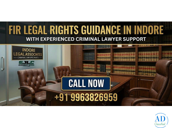FIR Filed in Indore? Talk to a Criminal Lawyer Now