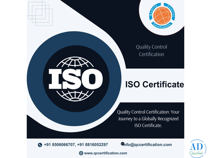 ISO Certificate | Quality Control Certification