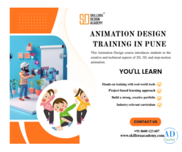Animation Design Training in Pune at Skillora Design Academy