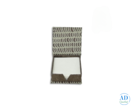 Linen Notepad Box – Elegant Handmade Paper Stationery