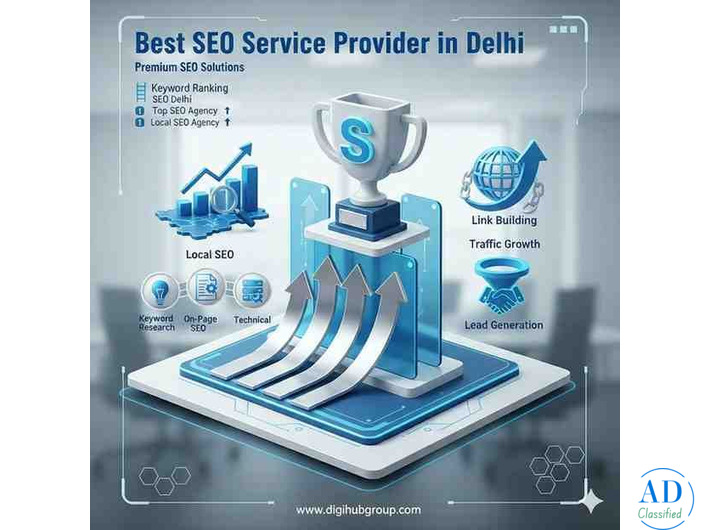 Best SEO Service Provider in Delhi for Higher Rankings and Business Growth