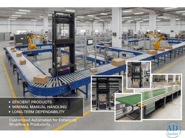 Best Conveyor Systems Manufacturer for Industrial Automation in India