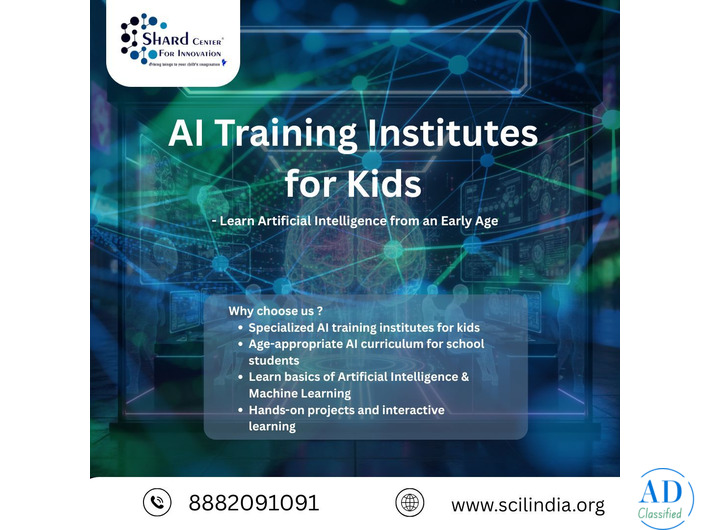 AI Training Institutes for Kids - Learn Artificial Intelligence from an Early Age
