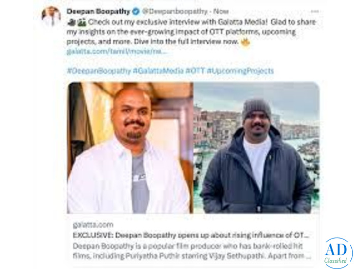 Bollywood Best Producer in Tamil Nadu