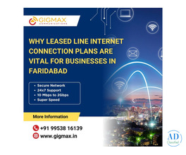 Secure Internet Leased Line in Faridabad | Gigmax