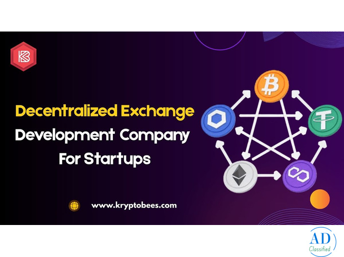 Kryptobees | Decentralized Exchange Development Company for Startups