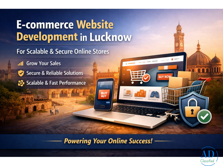 E-commerce Website Development in Lucknow for Scalable & Secure Online Stores