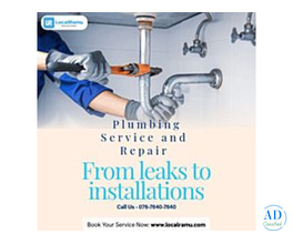 Plumbing Service by LocalRamu with Reliable Technicians in Bangalore