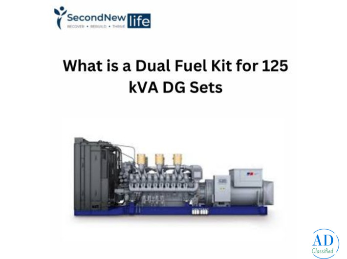 What is a Dual Fuel Kit for 125 kVA DG Sets